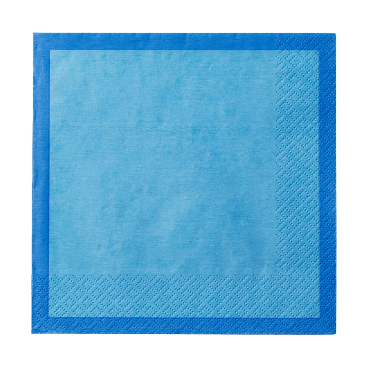 Iittala paperiservietit 33x33 cm 20-pakkaus - Elektrinen sininen - Iittala
