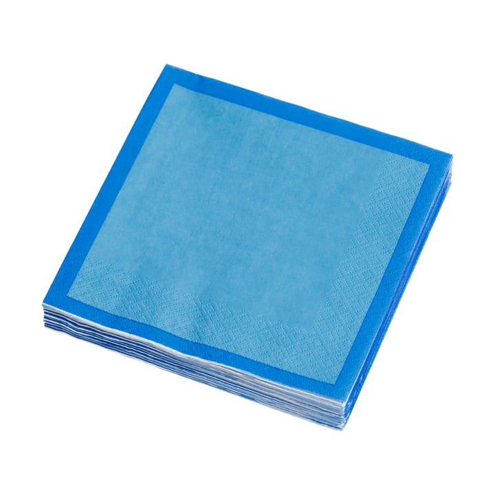 Iittala paperiservietit 33x33 cm 20-pakkaus, Elektrinen sininen Iittala