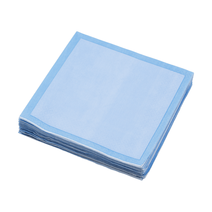 Iittala paperiservietit 33x33 cm 20-pakkaus, Jääsininen-sininen Iittala