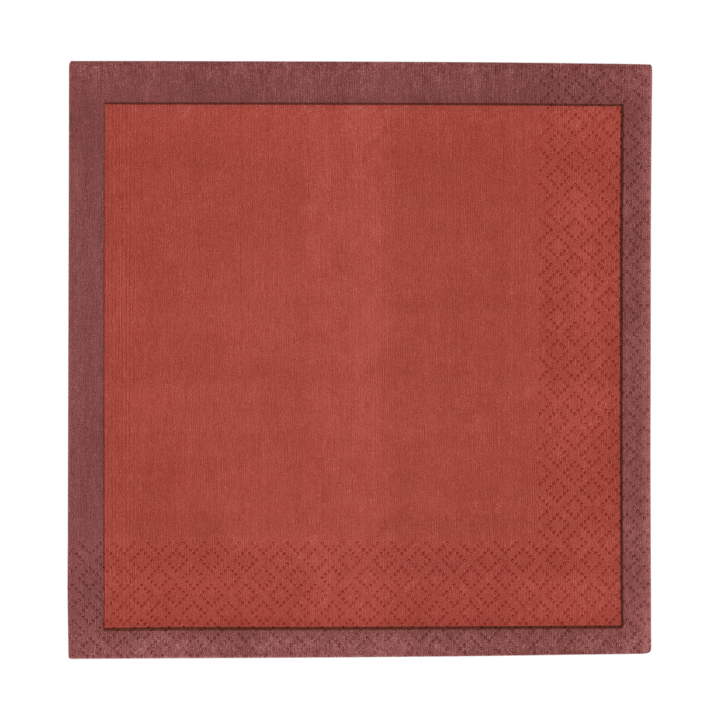 Iittala paperiservietit 33x33 cm 20-pakkaus - Kirsikka-punainen - Iittala