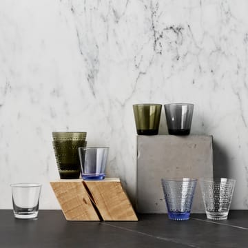 Kartio lasi 21 cl 2 pakkaus 2 kpl - Tummanharmaa - Iittala