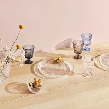 Kastehelmi jalallinen juomalasi 26 cl, 4-pakkaus - Kirkas - Iittala