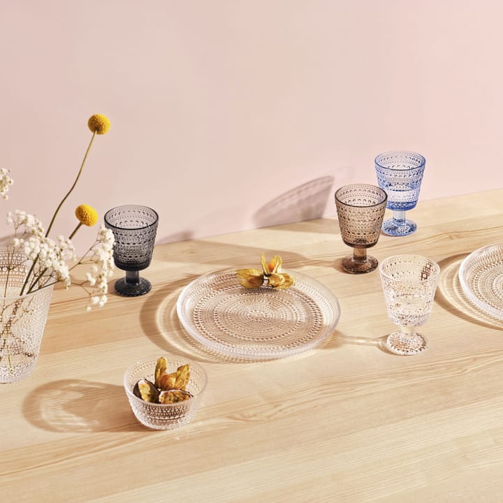 Kastehelmi jalallinen juomalasi 26 cl, 4-pakkaus, Kirkas Iittala