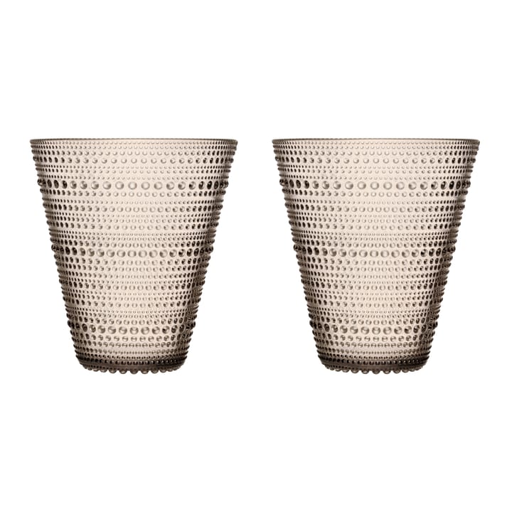 Kastehelmi juomalasi 30 cl 2 kpl - Pellava - Iittala