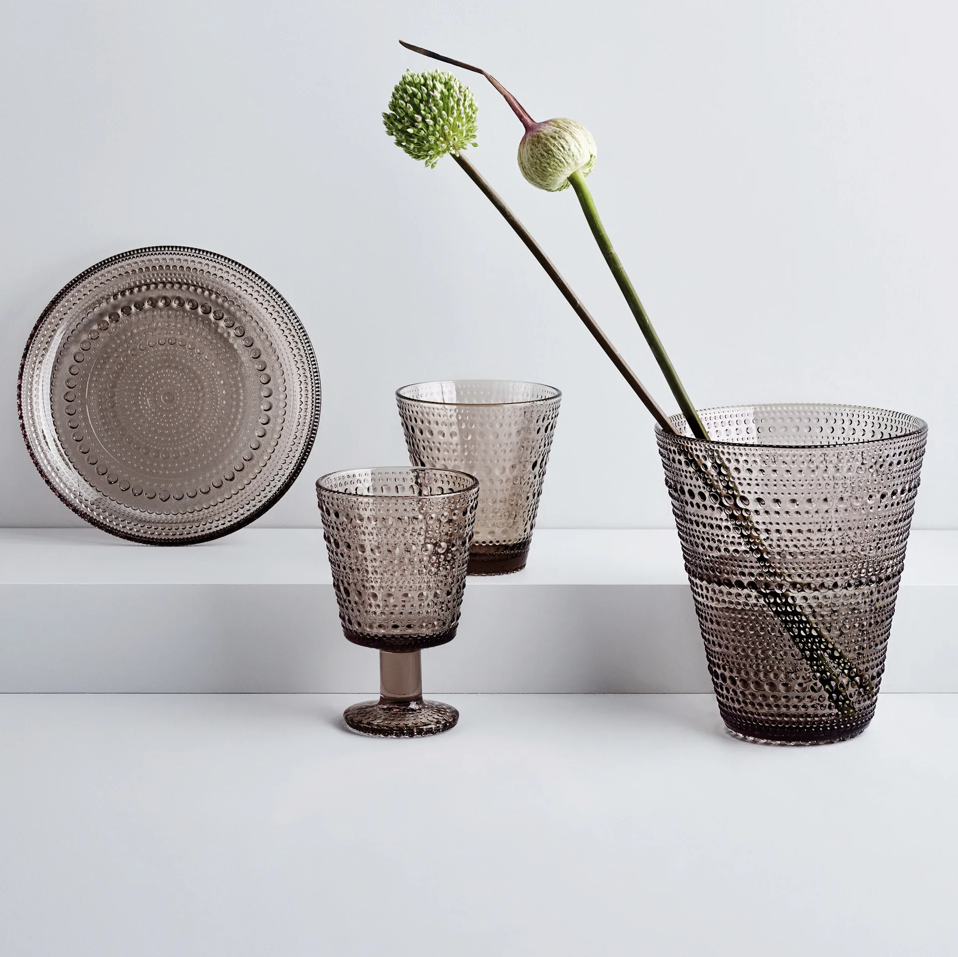 Kastehelmi juomalasi 30 cl 2 kpl, Pellava Iittala