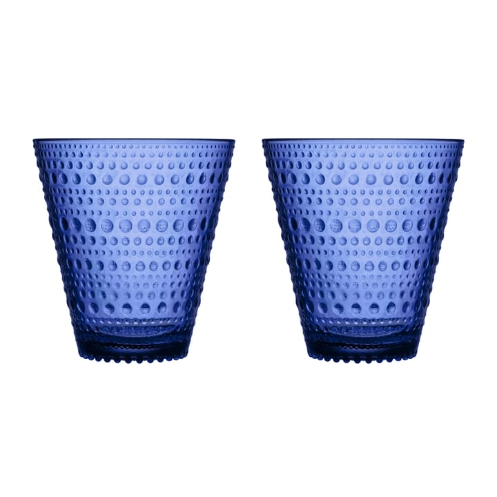 Kastehelmi juomalasi 30 cl 2 kpl, Ultramariininsininen Iittala