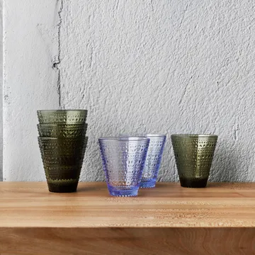 Kastehelmi juomalasi 30 cl 2 kpl - vihreä - Iittala