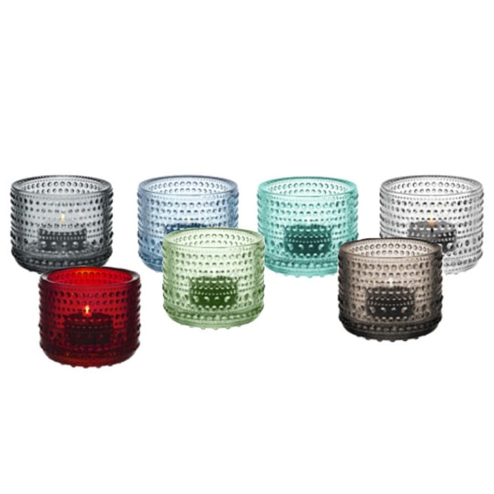 Kastehelmi kynttilälyhty 64 mm, harmaa Iittala