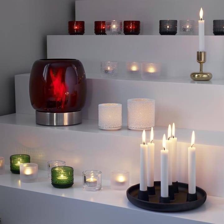 Kastehelmi kynttilälyhty 64 mm, harmaa Iittala