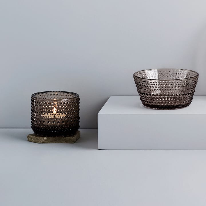 Kastehelmi kynttilälyhty 64 mm, Pellava Iittala