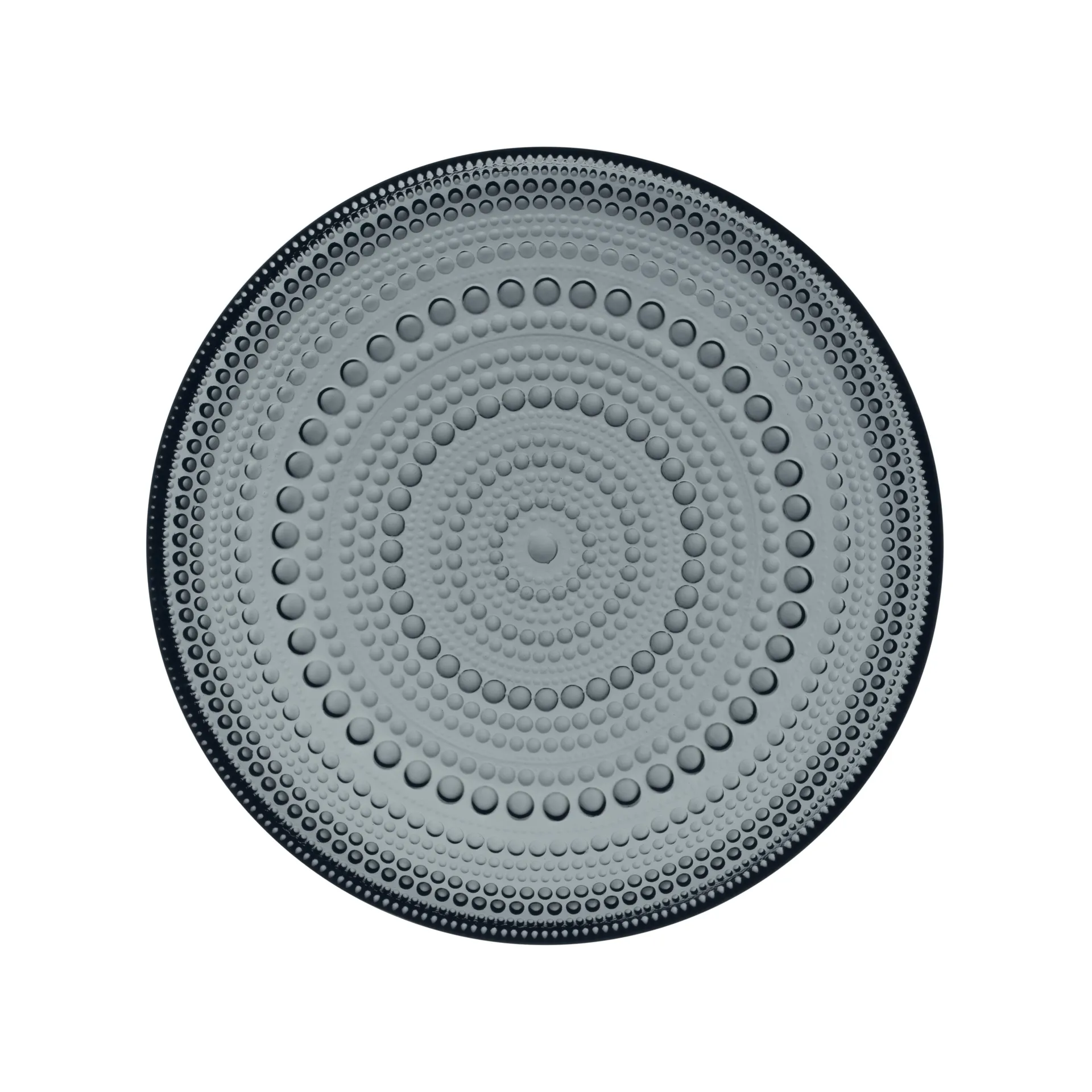 Kastehelmi lautaneni 17 cm, Tummanharmaa Iittala