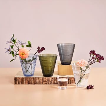 Kastehelmi maljakko - harmaa - Iittala