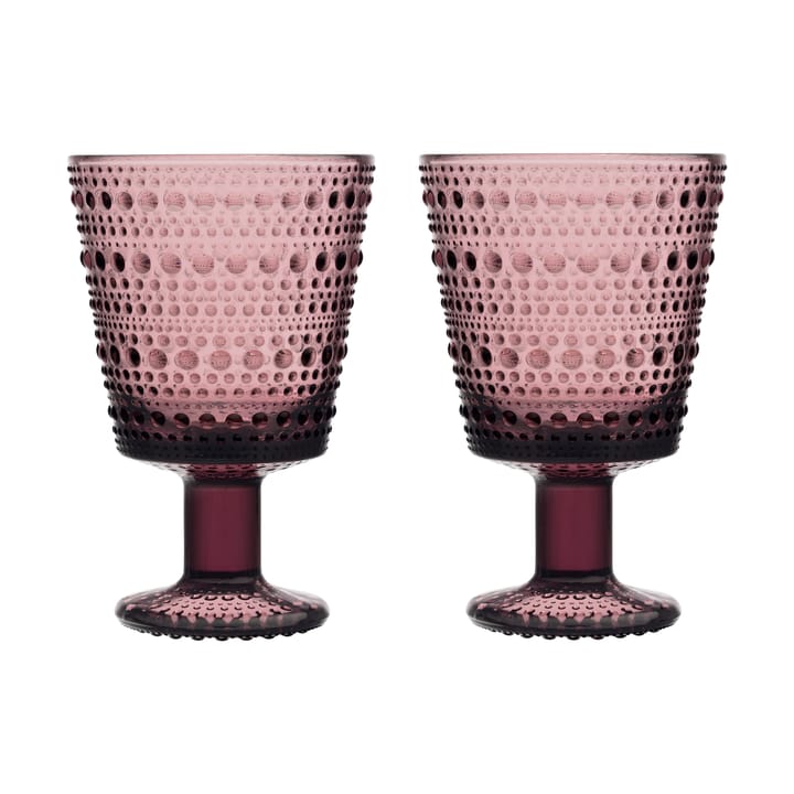 Kastehelmi viskilasi  jalallinen 26 cl 2 kpl, Kanerva Iittala