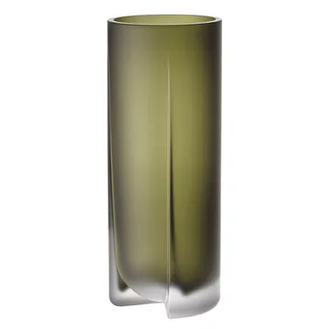 Kuru maljakko 25,5 cm - Huurrettu sammaleenvihreä - Iittala