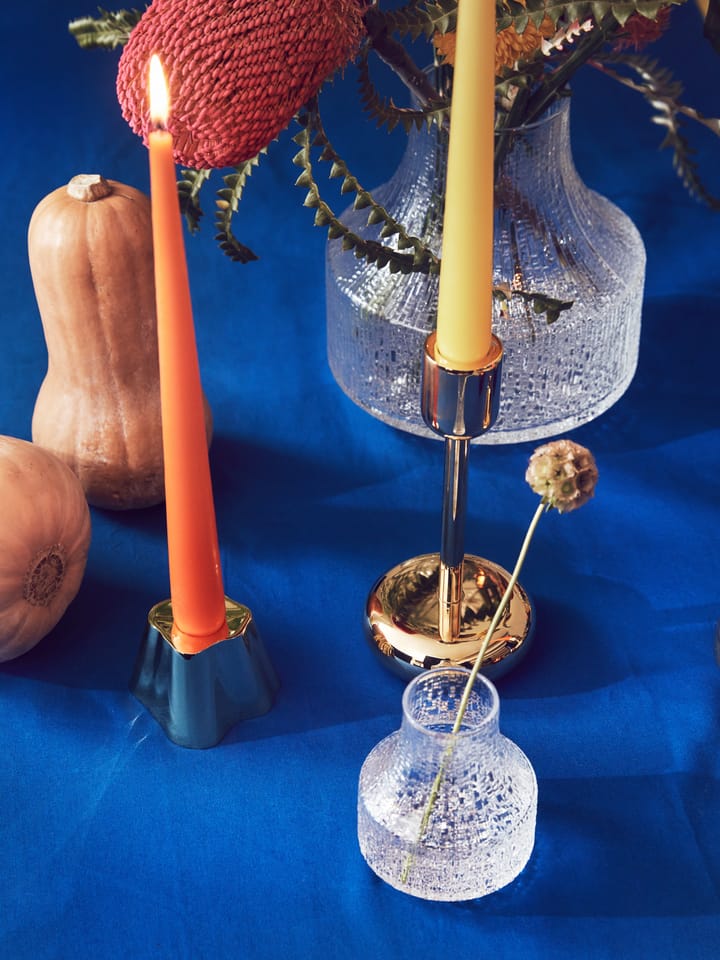 Nappula-kynttilänjalka messinki, iso 183 mm Iittala