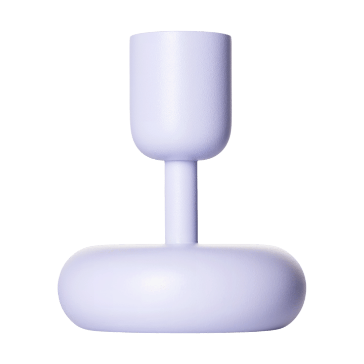 Nappula kynttilänjalka vaalea lila, 107 mm Iittala