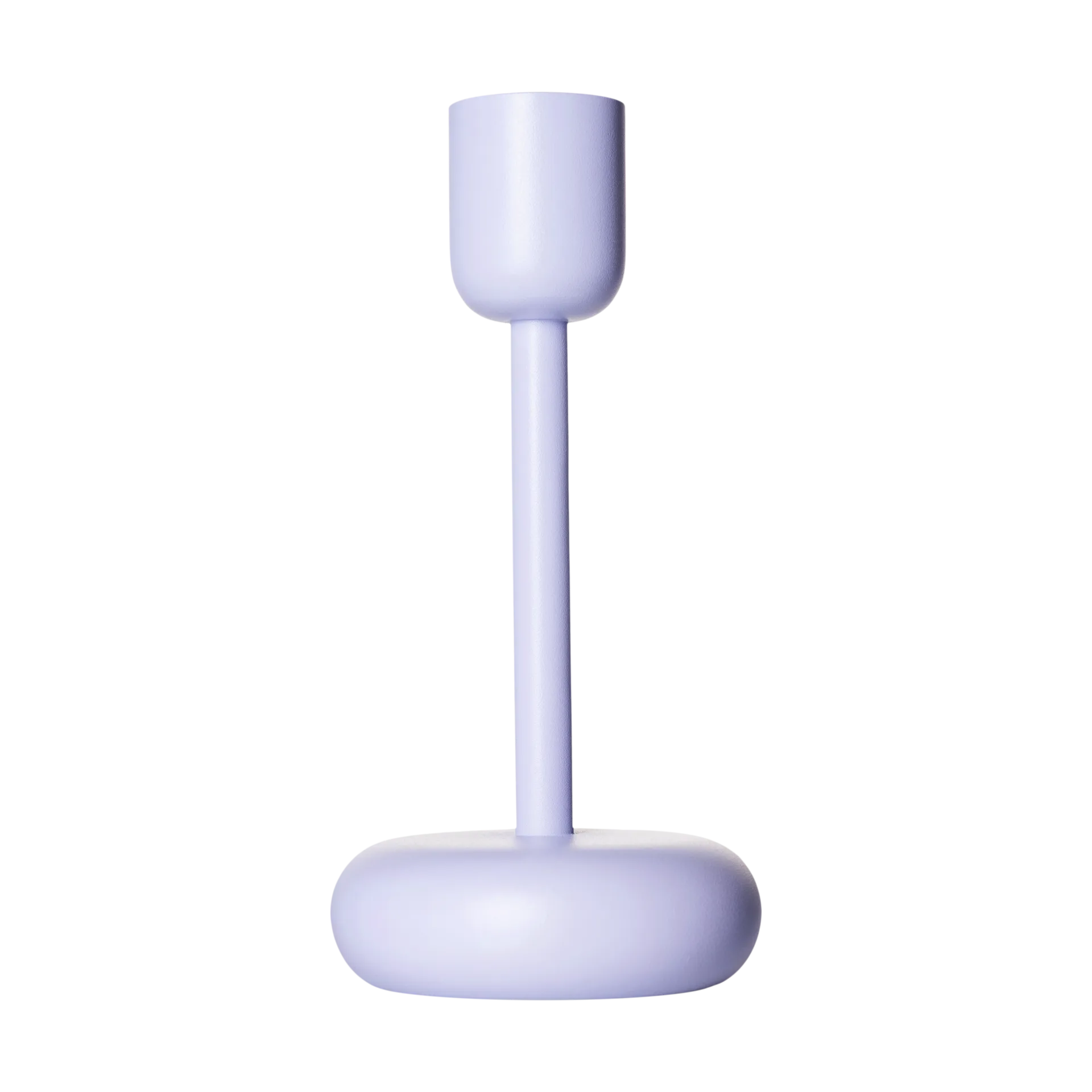 Nappula kynttilänjalka vaalea lila, 183 mm Iittala