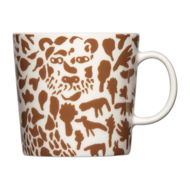 Oiva Toikka Cheetah -muki 40 cl, Ruskea Iittala