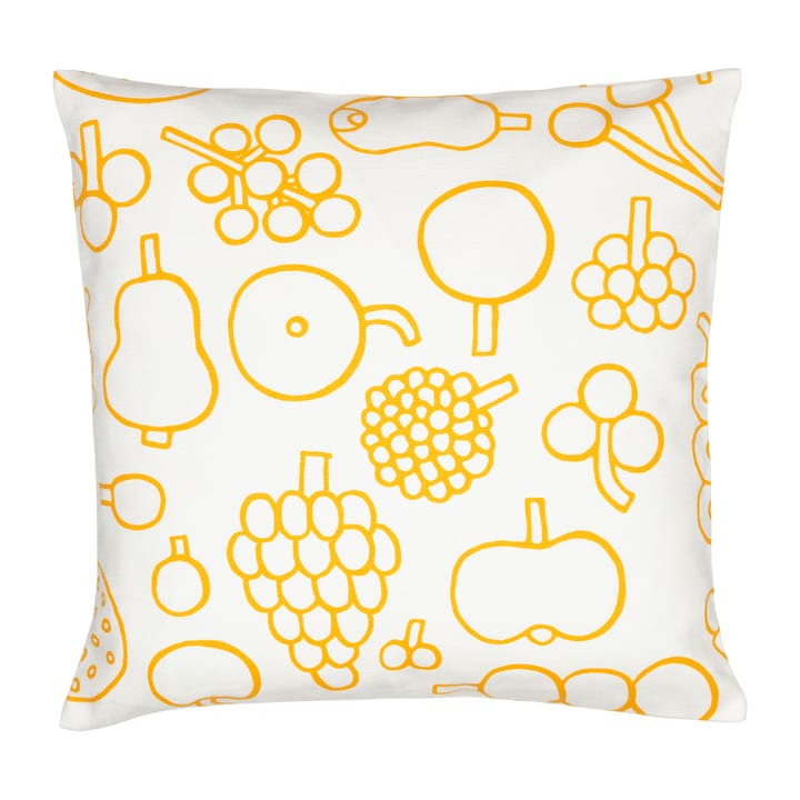 Oiva Toikka Frutta -tyynynpäällinen 47x47 cm, Keltainen Iittala
