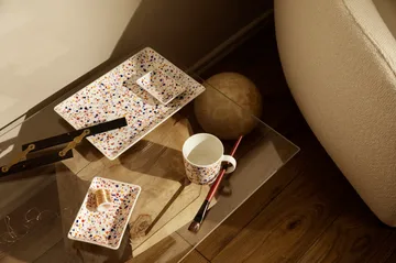 Oiva Toikka Helle A4 lautanen 21x29 cm - Ametisti - Iittala