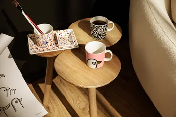 Oiva Toikka Helle A5 lautanen 15x21 cm - Ametisti - Iittala