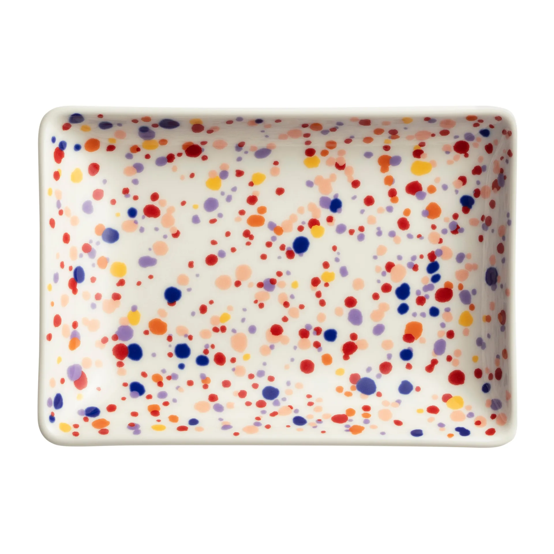 Oiva Toikka Helle A6 lautanen 10x15 cm, Ametisti Iittala