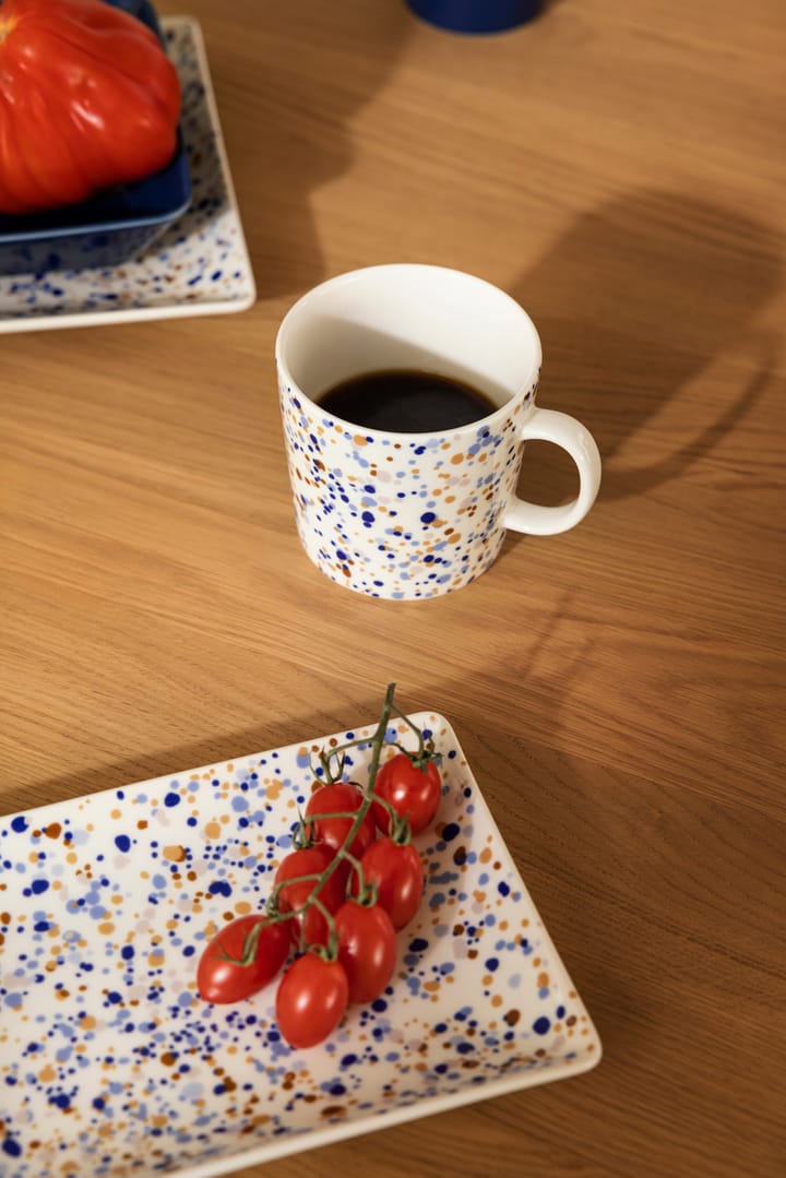 Oiva Toikka Helle A7 lautanen 7x10 cm, Sininen-ruskea Iittala