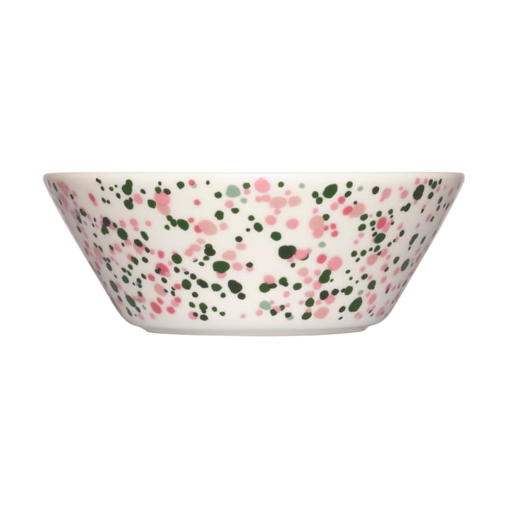 Oiva Toikka Helle kulho Ø15 cm, Vaaleanpunainen-vihreä Iittala