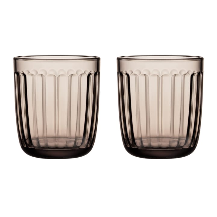 Raami juomalasi 26 cl 2-pakkaus - Pellava - Iittala