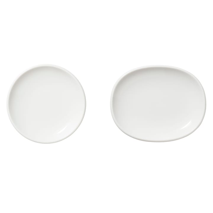 Raami lautanen, 2 osaa, Valkoinen Iittala
