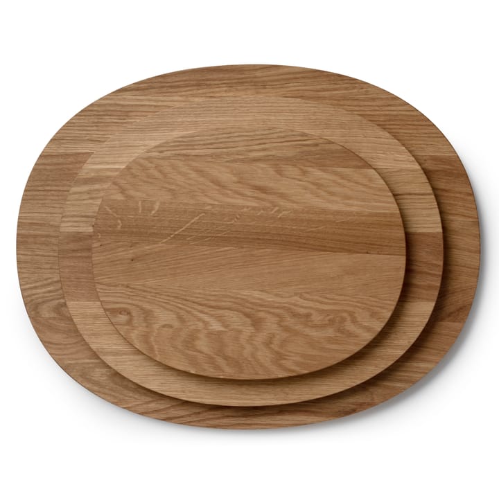 Raami tarjotin tammea, Keskikokoinen Iittala