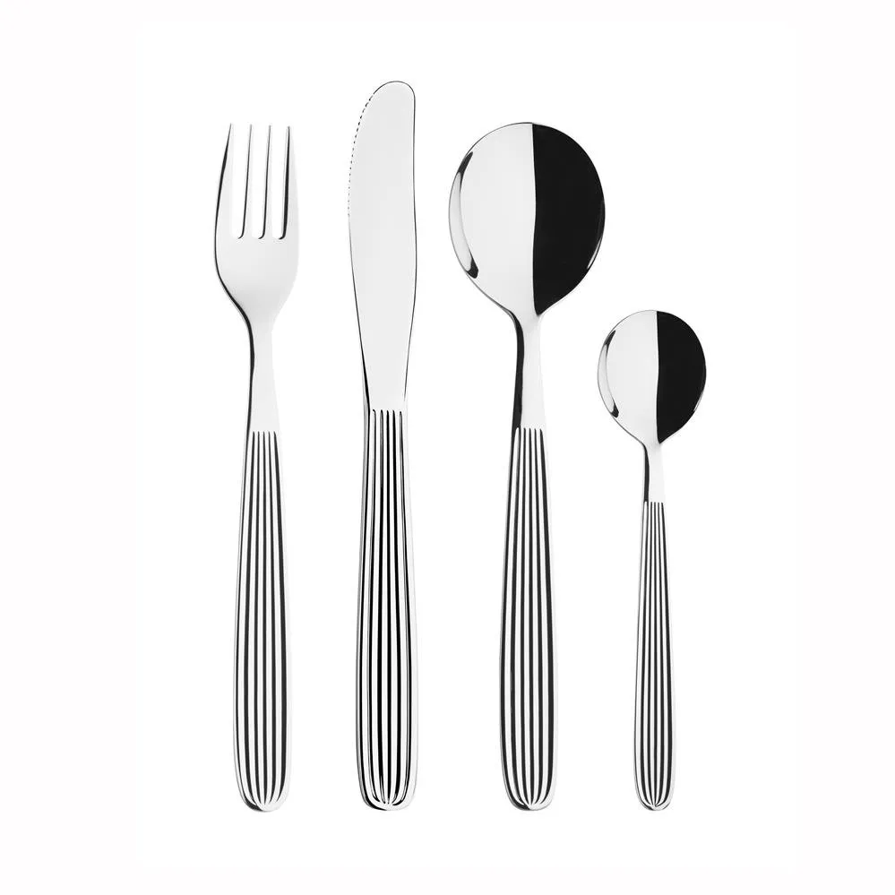Scandia aterinsetti lahjapakkaus 24 osaa, Ruostumaton teräs Iittala