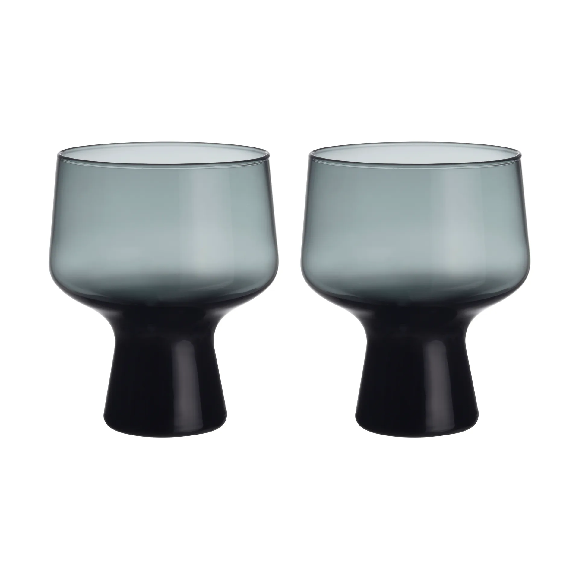 Solare lasi jalalla 29 cl 2-pack., Teräksenvärinen. Iittala