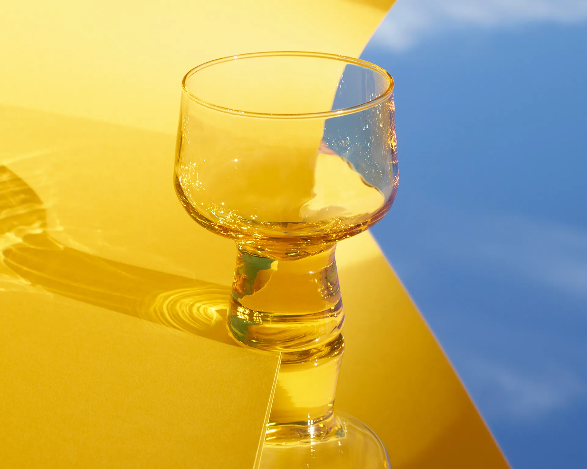 Solare lasi jalalla 29 cl 2-pack., Tulikulta Iittala