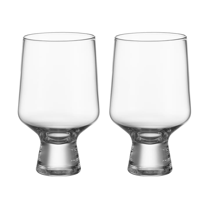 Solare lasi jalalla 40 cl 2-pack - Kirkas - Iittala