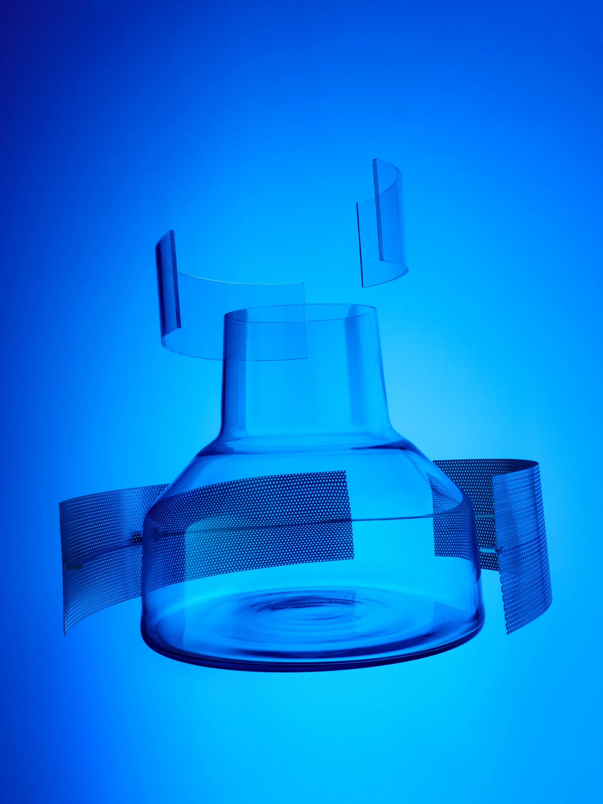 Solare vaasi matala 20xØ22 cm, Kirkas Iittala