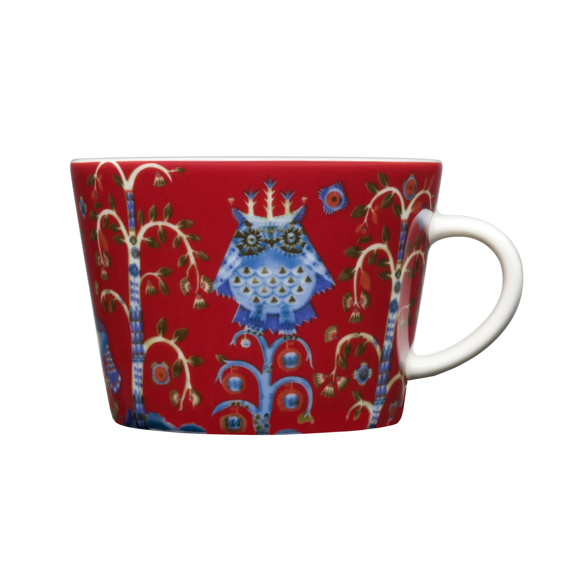 Taika kahvikuppi, punainen Iittala