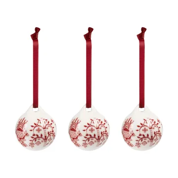 Taika koriste - Granaattiomenanpunainen, 5 cm, 3 kpl - Iittala
