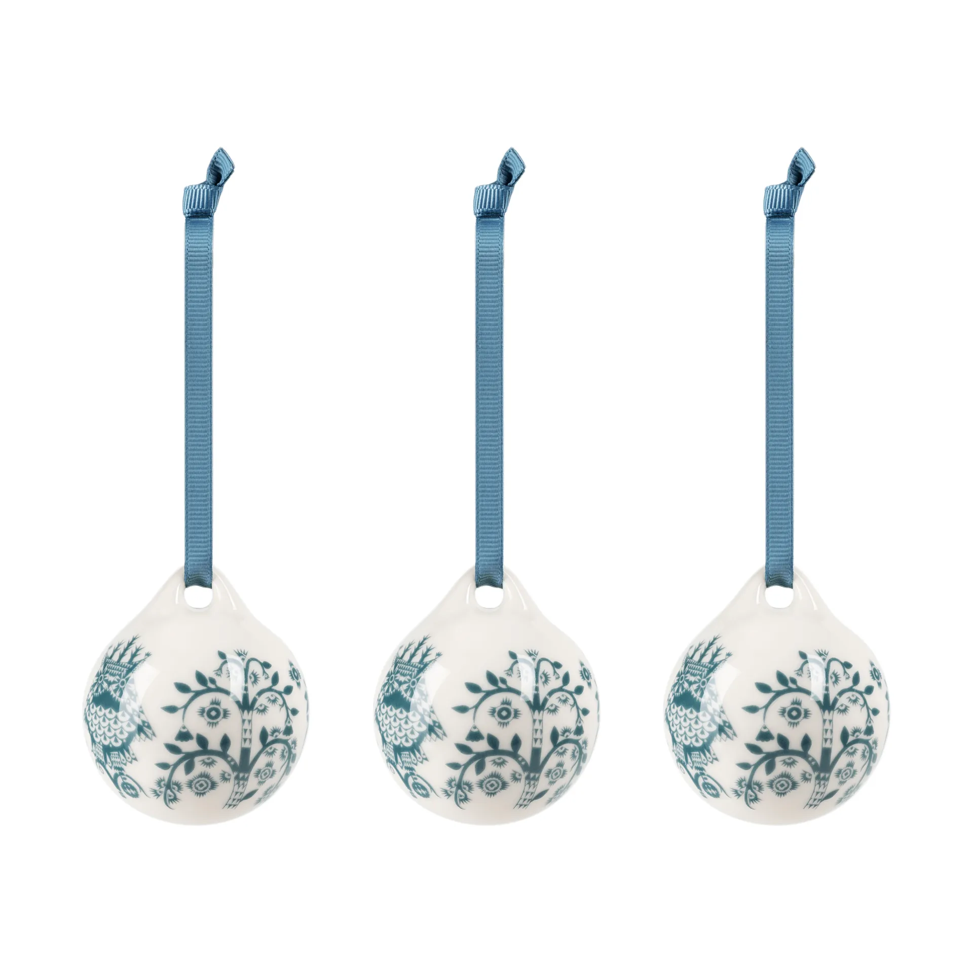 Taika koriste, Teräksensininen, 5 cm, 3 kpl Iittala