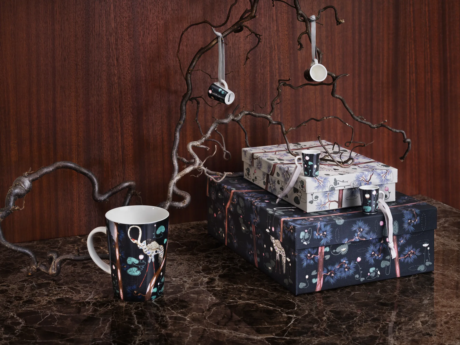 Taika minimukit 15-vuosipäivä 4 kpl, Musta Iittala
