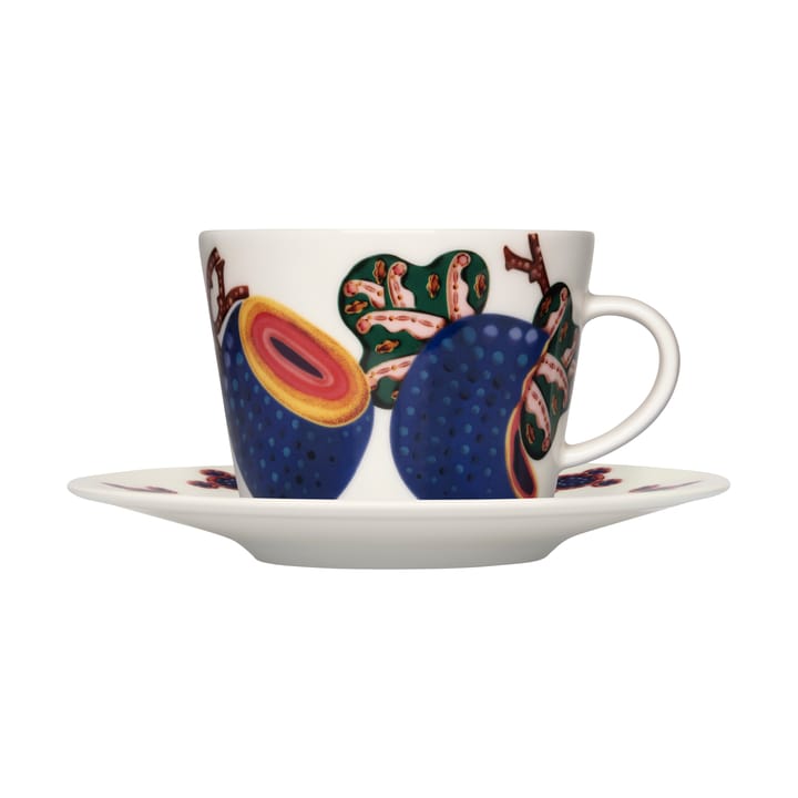 Taika Sato aluslautanen Ø15 cm, Valkoinen-monivärinen Iittala