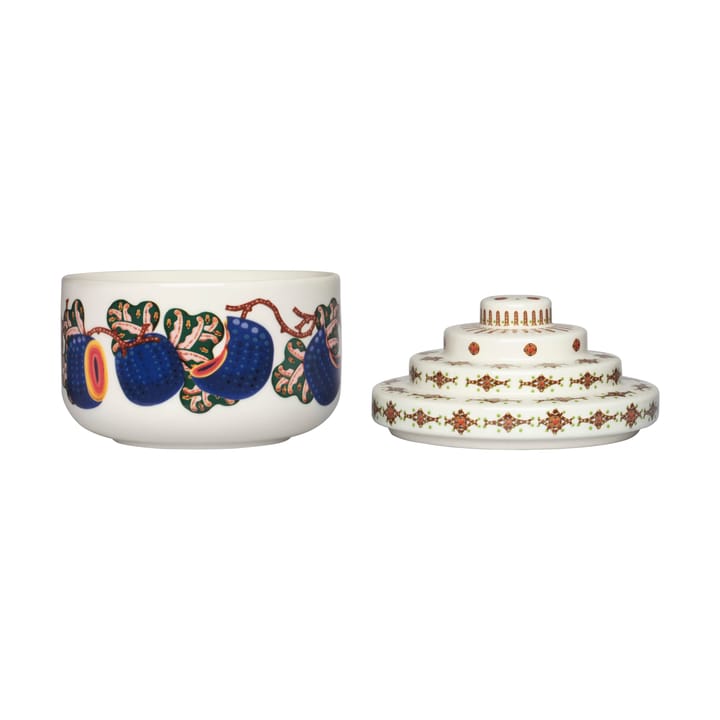 Taika Sato purkki Ø14,5x15 cm, Valkoinen-monivärinen Iittala