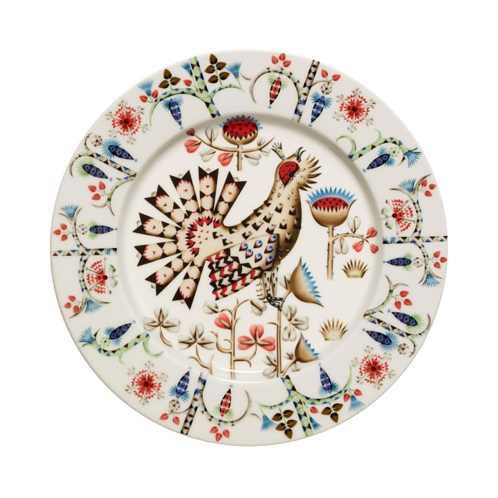 Taika Siimes leipälautanen 22 cm, Valkoinen Iittala