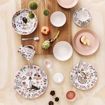 Taika Siimes leipälautanen 22 cm - Valkoinen - Iittala