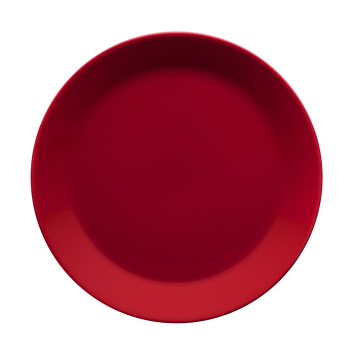 Teema lautanen Ø21 cm, Punainen Iittala