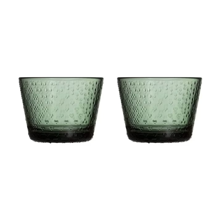 Tundra juomalasi 16 cl 2-pakkaus - Männynvihreä - Iittala