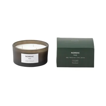 Nordic Forest -tuoksukynttilä - 250 g - Illume x Bloomingville