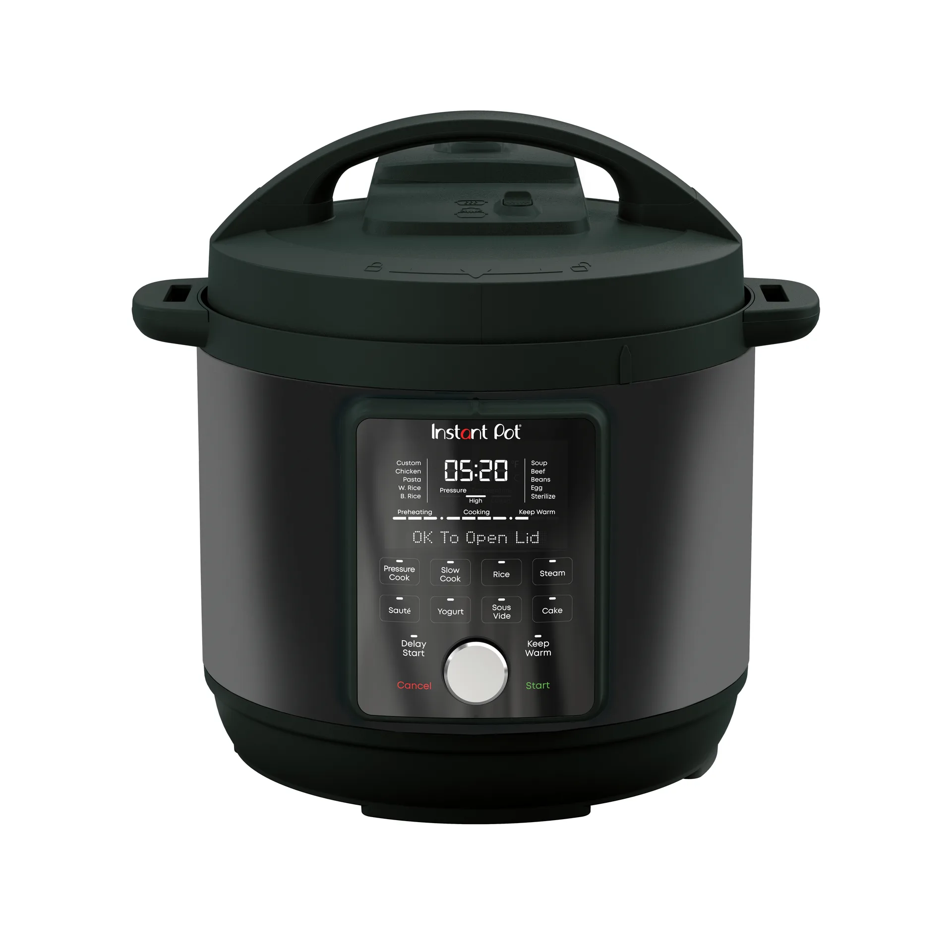 Instant Pot Duo Plus monitoimikeitin, Musta Instant Pot