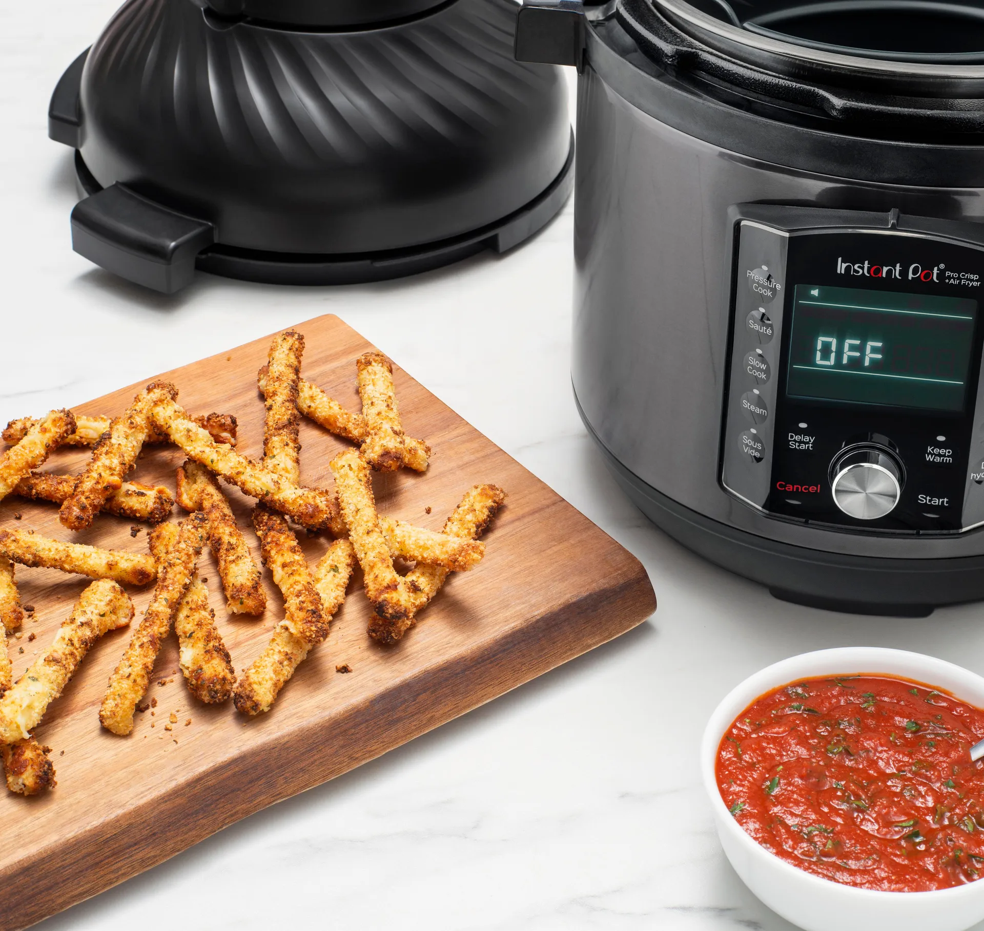 Instant Pot Pro Crisp monitoimikeitin 7,6 L, Musta Instant Pot