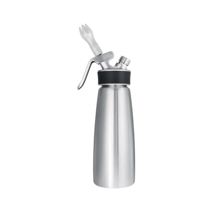 Cream Profi Whip kermasifoni 0,5 L, Ruostumaton teräs-musta ISi